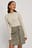 Ribbed High Neck Knitted Sweater