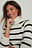 Ribbed High Neck Knitted Sweater