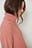 Ribbed High Neck Round Slit Sweater