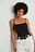 Ribbed Thin Strap Singlet