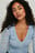 Rouched Closure Detail Top