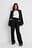 Satin Detail Suit Pants