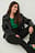 Jersey-Hose Mit Nahtdetail