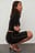 Leicht gestrickter Rock mit Nahtdetail