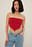 Top bandeau con chal