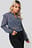 Sheer High Neck Frill Blouse
