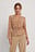 Smock Waist V-Neck Blouse