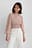 Gesmokte Dobby Blouse