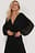 Losse blouse met gesmokte taille