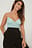 Singlet i mesh med stroppedetaljer