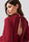 Structured Open Back Dress