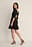 Tie Back Slit Dress