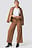Tie Waist Striped Wide Pants