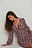 Robe mini col en V