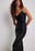 Waterfall Sequin Midi Dress