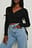 Wrap Detail Cropped Top