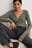 Top Acanalado Con Detalle Envolvente