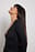 Glanzende bodysuit met wikkel