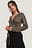 Wrap Tie Leo Print Top