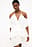 Off Shoulder Flower Mini Dress