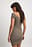 Offshoulder Knitted Mini Dress