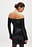 Schulterfreies Minikleid