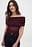 Off Shoulder Thin Knitted Top