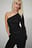 One Shoulder Sequin Top