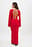 Open Back Lace Detail Knitted Maxi Dress