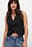 Overlap One Buttoned Suit Vest