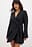 Overlap Wrap Mini Dress