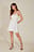 Minikleid mit Schnürdetail