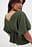 Peplum Draped Top