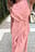 Pleated Frill Detail Maxi Dress