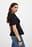 T-Shirt mit Falten