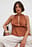 Pleated V-Neck Top