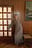 Plisse Boat Neck Maxi Dress