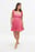 Plissiertes Minikleid