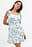 Plisse Mini Dress