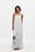Printed Off Shoulder Maxi Dress