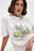 Oversize-T-Shirt mit Rundhalsausschnitt und Print