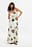 Printed Satin Maxi Slip Dress