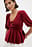 Puff Sleeve Velvet Top