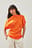 Ramie Blend Draped Top