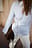 Ramie Blend Wrap Shirt