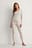 Recycelte sanfte Ripp-Strumpfhose mit hoher Taille