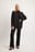 Recycelte gerippte Hose mit Schlitz