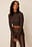 Ribbstickad tight topp