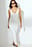 Ribbed Knitted Deep Back Dress