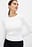 Ribbed Knitted Round Neck Top
